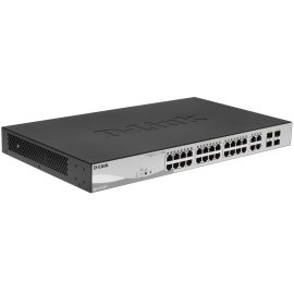 Коммутатор Digma DSP224F-2C-R400 V1 (L2) 24х100Мбит/с 24PoE