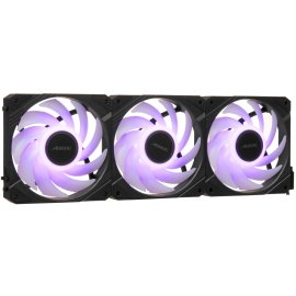 Вентилятор для корпуса ExeGate EX08038BAL черный, 80 мм, 2600 об/мин, 35 дБ