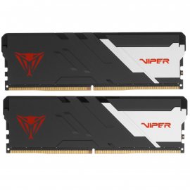 Оперативная память Patriot Viper Venom, DDR5, 64GB (2x32GB), 5200MHz, CL40, DIMM, с радиаторами, черный