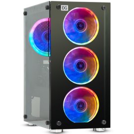 Компьютерный корпус AeroCool / Formula Air Mesh G1 белый без БП mATX 1x80мм 2xUSB 2.0 1xUSB3.1 audio bott PSU