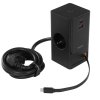 Сетевое зарядное устройство Baseus PowerCombo Cube Power Strip 3AC+2U+2C 30W 1.5m EU Cluster Black, E00066400117-00