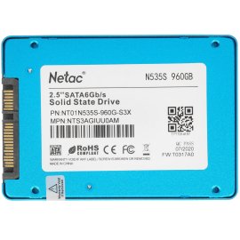 Накопитель SSD Netac N930E Pro, 256Gb, PCIe 3.1 x4, M.2 2280, NVMe, R/W 2040/1270