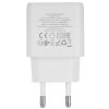 Сетевое зарядное устройство HOCO C80A Rapido 1xUSB + 1xUSB-C, 3.1A, 20W, белый