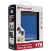 Внешний HDD 2.5" Transcend StoreJet 25A3, 1TB, USB 3.2 Gen 1 Type-A, 5400 rpm, черный