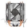 Кулер универсальный Silverstone SST-KR03 Kryton CPU Cooler, low noise, silent hydraulic bearing 92мм blue LED fan, universal Socket compatibility