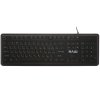 Клавиатура проводная Defender Raid GK-778DL, USB, черный