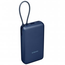 Портативный аккумулятор Xiaomi 33W Power Bank 20000mAh (встроенный кабель) синий GL