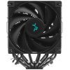 Кулер для процессора DEEPCOOL AK500S DIGITAL SE LGA20XX/1700/1200/115X/AM5/AM4 (12шт/кор, TDP 240W, PWM, Fan 120мм, 5 тепл. трубок, Copper Base, черный) RET (R-AK500S-BKADMN-GJD)