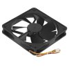 Вентилятор для корпуса 5bites FB14025S-12L3 черный, 140 x 140 мм, 1200 об/мин, 25 дБ, 3 pin