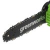 Цепная пила аккумуляторная GreenWorks G24CS25K4, 24V, 25см, c АКБ 4А·ч и ЗУ (2007707UB)