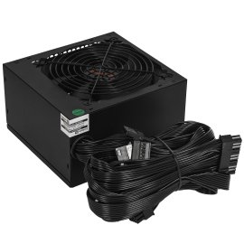 Блок питания ExeGate 850PPX (EX259613RUS), 850Вт, 140мм, модульный, черный