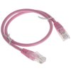 Патч-корд UTP Cablexpert кат.5e, 0.5м, литой, многожильный, розовый