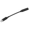 Переходник USB Cablexpert CCA-LM3.5F-01, Lightning/Jack3.5F, черный