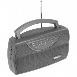 Радиобудильник SoundMax SM-1539(черный с белым)