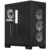 Компьютерный корпус Azza COVE черный без БП ATX 6x120мм 2x140мм 1xUSB 2.0 1xUSB 3.0 audio bott PSU