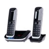 Телефон беспроводной (DECT) Panasonic KX-TGJ322RUB черный (труб. в компл.:2шт) автооветчик АОН