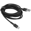 Кабель Baseus Cafule 2m Gray/Black (CATKLF-CG1)