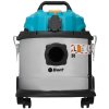 Строительный пылесос Bort BSS-1215 синий/серебристый, 260/1200 Вт, уборка сухая/влажная, пылесборник мешок/контейнер, 15 л