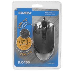 Мышь проводная Gembird MOP-100-S серебристый, 1000 dpi, USB, кнопки - 3