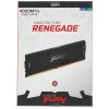 Оперативная память Kingston Fury Renegade RGB, DDR5, 24GB (1x24 GB), 7200 MHz, CL38, радиатор, RGB, серебристый