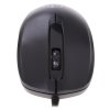 Мышь проводная Oklick 115S черный/красный, 1200 dpi, USB, кнопки - 3