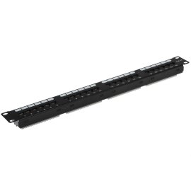 Монтажное оборудование Hyperline PPW-12-8P8C-C5e Патч-панель настенная, 12 портов RJ-45(8P8C), категория 5е, с подставкой