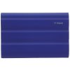 Внешний SSD Samsung T7 Shield, 1TB, USB 3.2 Gen 2 Type-C, R/W 1050/1000, синий