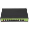 Коммутатор Digma DSP208F-2F-T120 DSP208F-2F-T120 V1 10x100Мбит/с 8PoE 8PoE+ 1PoE++ 120W неуправляемый