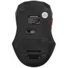 Мышь беспроводная Nakatomi MRON-07U черный, 1600 dpi, радиоканал, USB, кнопки - 5