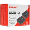 Делитель Rexant гнездо HDMI на 2 гнезда HDMI, металл