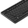 Клавиатура беспроводная Oklick K225W (1875232) USB, Радиоканал, черный