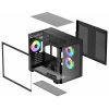 Компьютерный корпус Ocypus Iota C50 BK Curve ARGB Digital mATX без БП (Iota-C50-BKD300CD-GL)