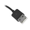 Кабель-адаптер 5bites UA2-45-06BKUSB2.0 / 3*USB2.0 / RJ45 100MB / черный