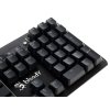 Клавиатура проводная A4 B975 механическая черный USB Gamer LED (подставка для запястий)