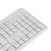 Клавиатура проводная Gembird KB-8430M, USB, белый