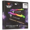 Оперативная память Patriot Viper Xtreme 5, DDR5, 48Gb (2x24Gb), 7600MHz, CL36, DIMM, с радиаторами, RGb, черный