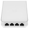 Точка доступаUbiquiti UAP-IW-HD UniFi AP In-Wall HD Точка доступа 2.4+5 ГГц, ac Wave2, 4х4 MU-MIMO, 5х 1G RJ45, 802.3at/af