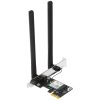 Сетевой адаптер Wi-Fi + Bluetooth Mercusys MA80XE AX3000 PCI Express (ант.внеш.несъем.) 2ант.