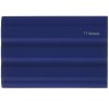 Внешний SSD Samsung T7 Shield, 2TB, USB 3.2 Gen 2 Type-C, R/W 1050/1000, синий