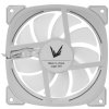 Вентилятор для корпуса Formula Nulight 12WH RGb 120х120x25 белый 3-pin 4-pin (Molex) 19.06дБ (NULIGHT 12WH FR) Ret