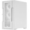 Компьютерный корпус 1STPLAYER TRILOBITE T3 белый/mATX, TG/4x 120мм LED fans inc./T3-WH-4F1-W