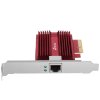 Сетевой адаптер 10 Gigabit PCI-E network adapter, 1 PCI Express 3.0 X4 interface, 1 100/1000/10000Mbps Ethernet port, come with Low-Profile and Full-Height Brackets