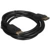 Кабель DisplayPort Gembird, 1.8м, 20M/20M, черный, экран, пакет CC-DP-6