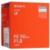 Объектив Sony SEL50F18F.SYX, 50 мм, f/1.8, фикс-объектив, компактный светосильный стандартный объектив с асферическим элементом, Sony E (FE), черный