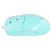 Мышь проводная Defender Azora MB-241 голубой, 1200 dpi, USB, кнопки - 3