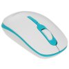 Мышь беспроводная Гарнизон GMW-460-2 белый/бирюзовый, 1600 dpi, радиоканал, USB, кнопки - 4