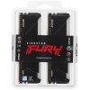 Оперативная память Kingston Fury Beast, DDR4, 16Gb (2x8Gb), 3200MHz, CL16, DIMM, с радиатором, RGb, черный