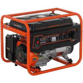Электрогенератор бензиновый Carver PPG-3900A Builder, 3 кВт, 67 дБ, 42 кг
