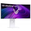 Монитор 39" LG UltraGear 39GX90SA-W OLED 3440x1440, 240 Гц, 0.03 мс, 21:9, 1300 кд/м² (пиковая), 2×HDMI 2.1, DP 1.4, USB-C (65 Вт PD), 3.5 Jack, динамики (2×7 Вт), DisplayHDR True Black 400, FreeSync Premium, G-Sync Compatible, изогнутый (800R), белый