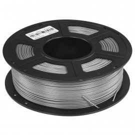 Филамент Crown Micro CM-FILPLAS005S PLA Silk 1.75 1кг серебряный